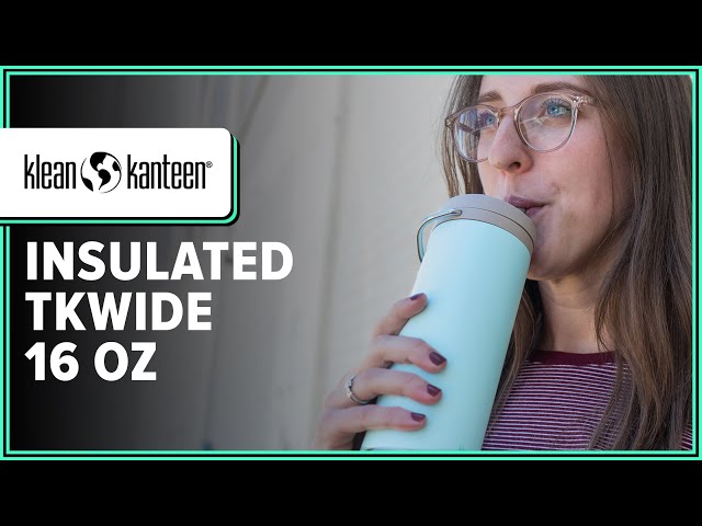 Klean Kanteen Insulated TKWide 16 oz Review (2 Weeks of Use) - YouTube