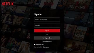 Full Netflix Login Website Using HTML and CSS News