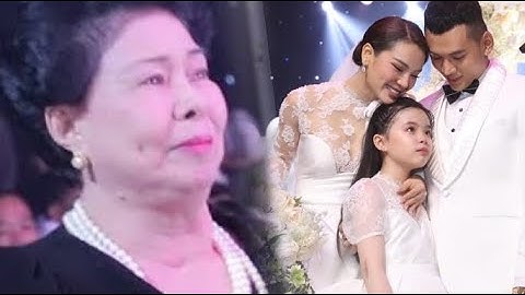 Mẹ chồng cũ PHƯƠNG TRINH JOLIE rớm nước mắt khi nghe cháu nội nói điều này tại lễ cưới | BÍ MẬT VBIZ