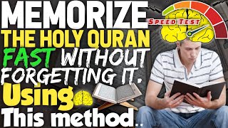 How to Memorize Quran Fast and not Forget it | How to Memorize Quran | Memorize the Quran | Quran