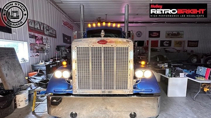 Peterbilt 359 Restoration - Light 'Em Up Ep.118