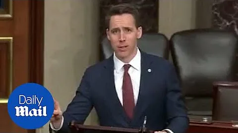 Sen. Josh Hawley tears into fellow Republican Ron Johnson over blocking COVID bill