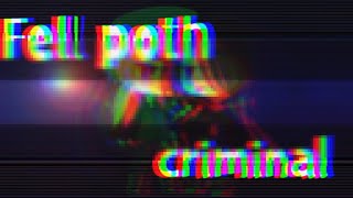 Fell poth ship (fell palette x fell goth) criminal -gacha life version-