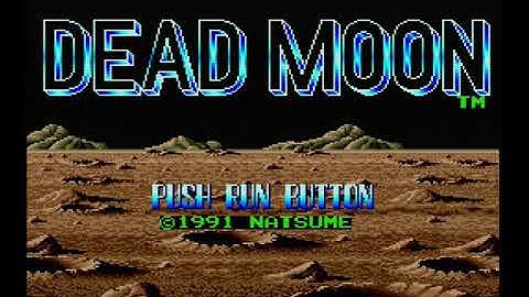 Parallax Scrolling samples - Dead Moon - pc engine - RGB