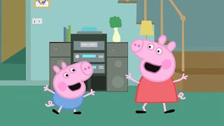 It's the Family Guy Intro but Peppa Pig and her friends sing it...