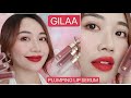 [SWATCH + REVIEW ] Gilaa  Gilaa Plumping Lip Serum | Gilaa Long Wear DD Cushion🌷Velvet Tint