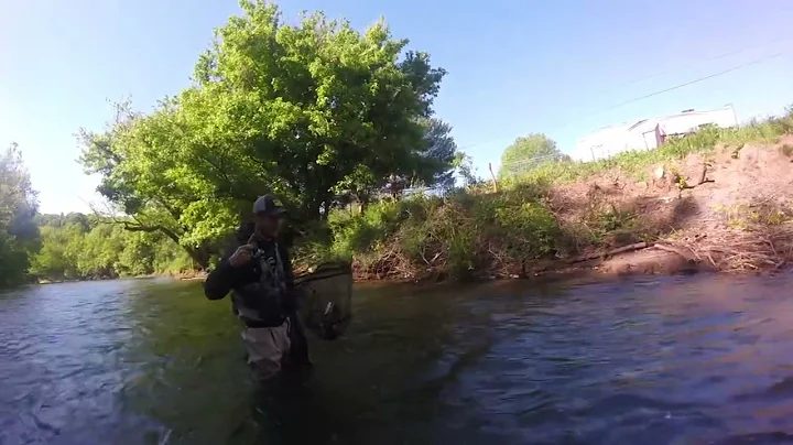 Catch 10 Trout Team President Matt Stallings Citation Brook @ Smith River on 05/13/2021.