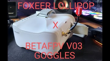 I Put A New Antenna On my Betafpv V03 Goggles!!!