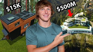 Tiny Home Builder Reacts to WORLDS BIGGEST HOUSE