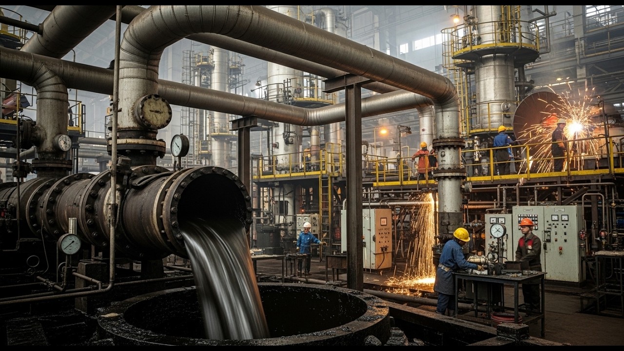 Inside the Russian Fuel Oil Refinery: Hidden Tech Behind Fuel Production (Full Process)