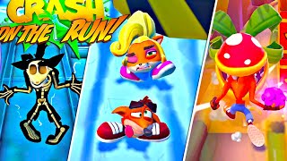 Crash Bandicoot: On the Run! Death animations (Crash and Coco)