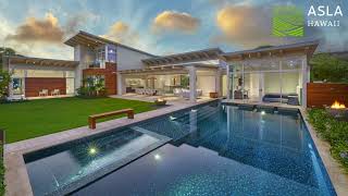 2021 HI ASLA Awards - Residential Design Merit Award | Wai'alae Golf Course Residence