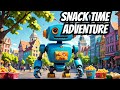 Snack-E-Tron 9000 🍟 The Junk Food Robot Adventure! | Funny AI Cartoon for Kids