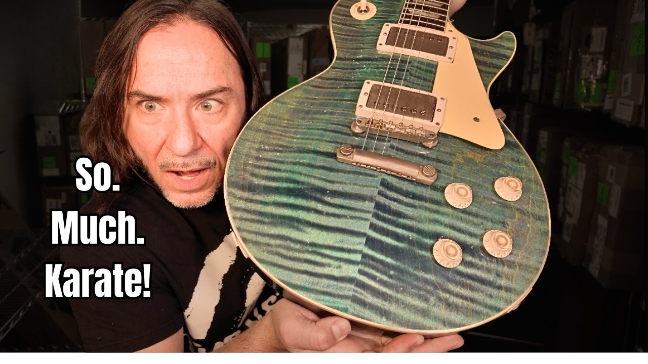 Распаковка №15: Распаковка этой гитары Gibson Custom Shop просто невероятна (Murphy Lab HEAT) и к...