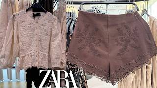 🤍 ZARA NEW SUMMER 2026 COLLECTION 🧡 FEMININE LACE & LINEN | VACATION FASHION