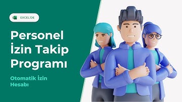 Excel Personel İzin Takip Programı (Kolay Kullanım) | EXCEL 751