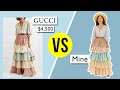 MAKING A $4,500 GUCCI SKIRT | @coolirpa