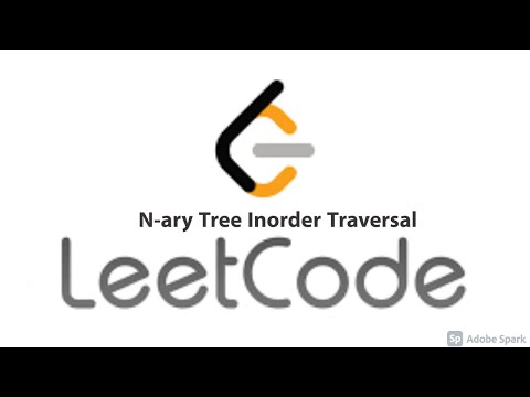 LeetCode  N-ary Tree Inorder Traversal Java