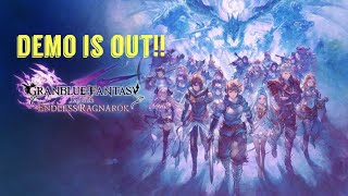 Granblue Fantasy Relink Endless Ragnarok demo is out!!!
