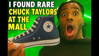 I Found Rare Chuck Taylors At The Mall Vlog
