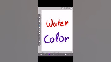 WATER COLOUR in just 1 second [Ibispaint] #arttutorial #arttips #shortvideo #digitalart #ibispaintx
