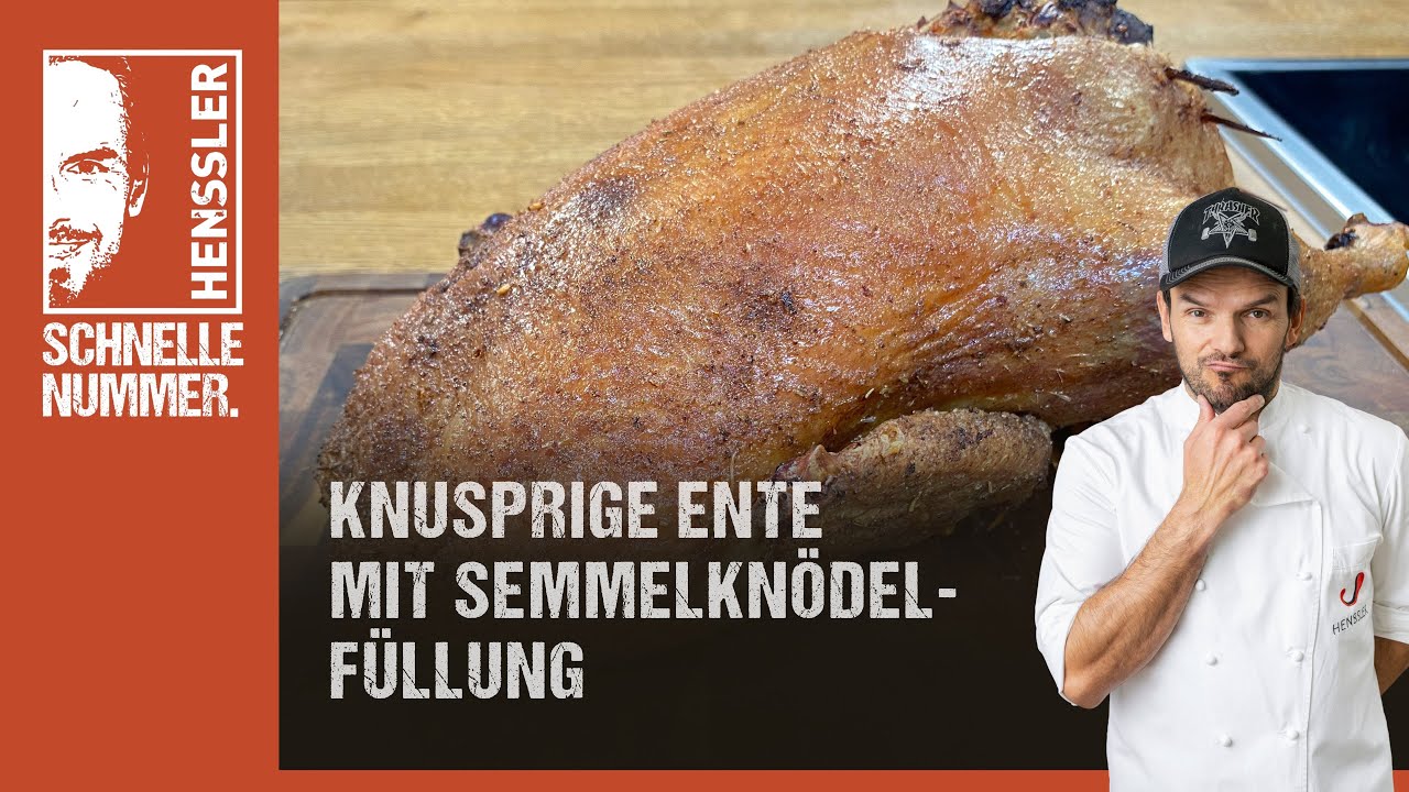 Gebackene Ente mit dunkler Sauce | Extrem knusprig | Asiatisches Rezept by Bernd Zehner