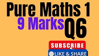 Curve Sketching & Quadratic Inequalities | Edexcel IAL Pure Math P1 (Oct 2024)