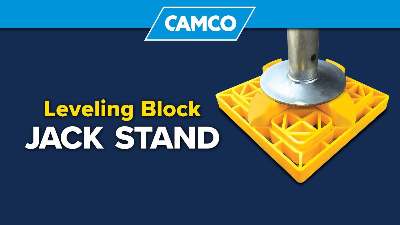 Leveling Block Jack Stand - YouTube