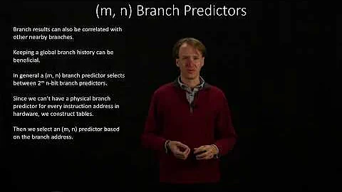 Improving Branch Prediction Accuracy with (m, n) Predictors