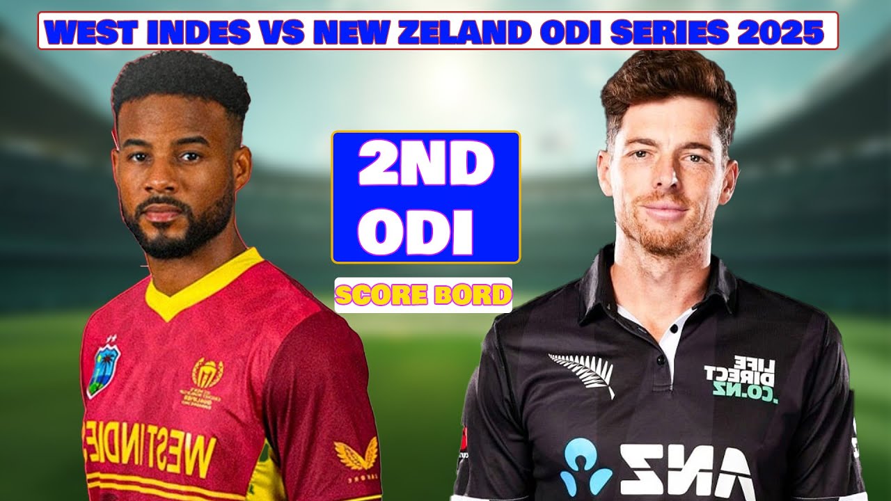 Dynamic Wi Vs Nz Cricket Scorecard, 2nd Odi At Providence, July 13, 2026 Artwork Art Dynamic Wi Vs Nz Cricket Scorecard, 2nd Odi At Providence, July 13, 2026 Artwork Art