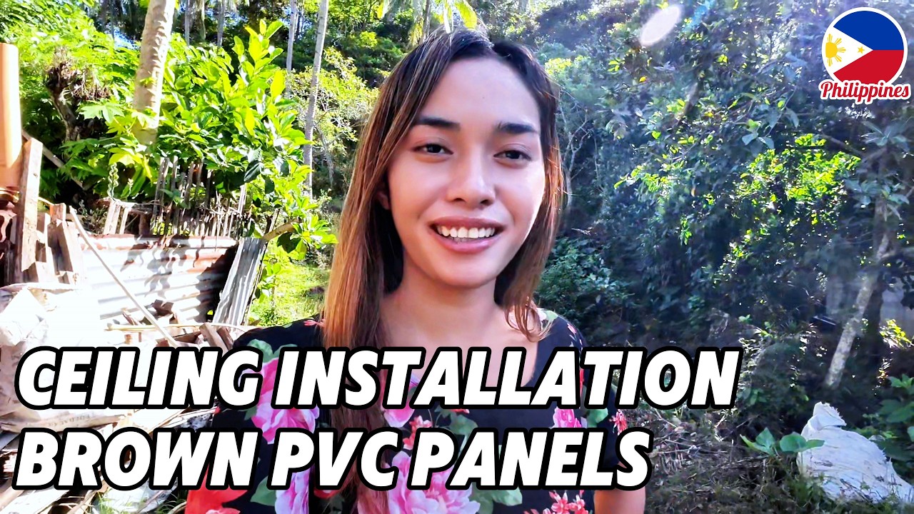 🇵🇭 Компания Homestead Construction - Коричневые потолочные ПВХ-панели - Вам нравится вид дерева?