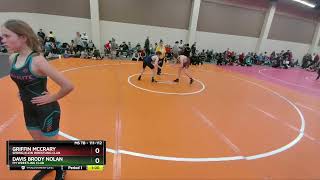 111-112 Lbs Round 2 - Griffin Mccrary, Spring Klein Wrestling Club Vs Davis Brody Nolan, FM Wrestl
