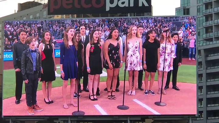 National Anthem  - Sara Mahaffey,  San Diego Padres