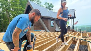 SUBFLOOR Five Years In The Making | A-Frame Cabin Addition