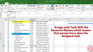 Basics of Ms Project 2016 | Easy | Part-1