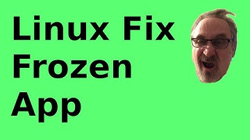 Linux Fix Frozen APP