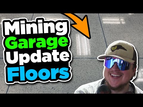 GPU Mining Garage Build Update Flooring
