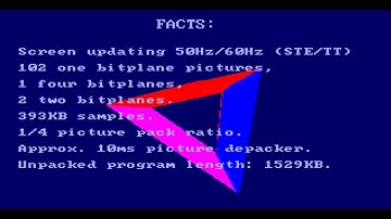 Grotesque - demo for Atari TT / Atari STe