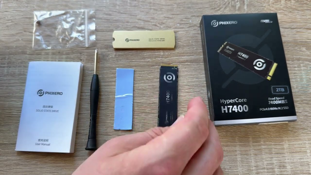 内蔵型SSD PHIXERO H7400 2TB NVMe M.2 SSD Amazon | PHIXERO H7400 M