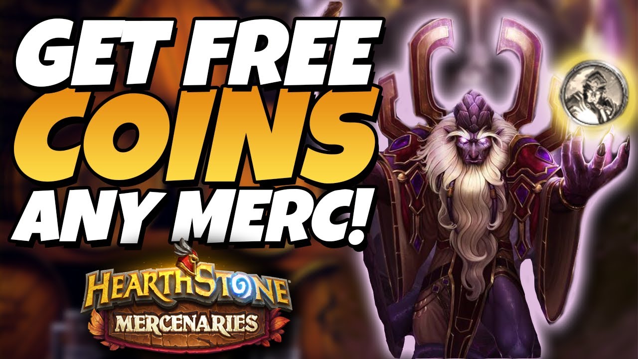 How to get FREE COINS for ANY MERCENARY IN THE GAME (and tasks!) | Hearthstone Mercenaries