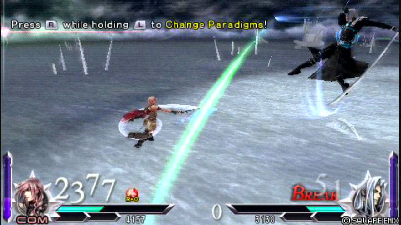 Lightning vs Sephiroth