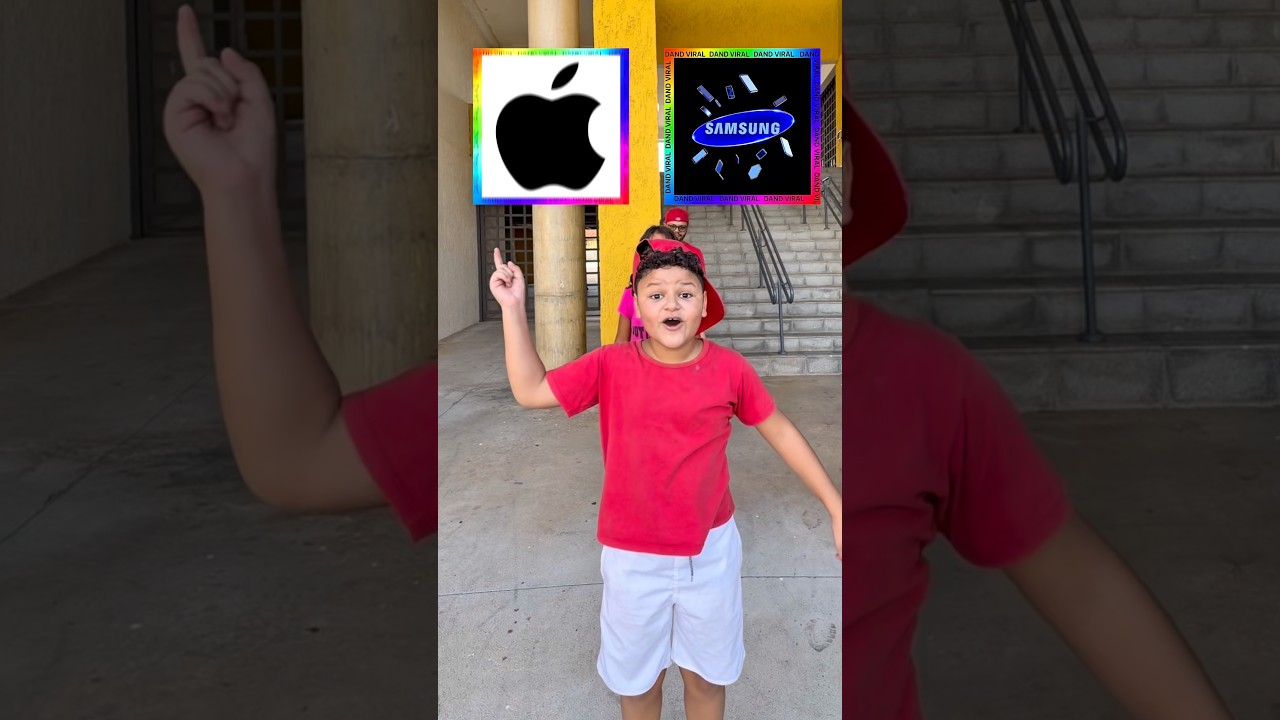 iPhone ou Samsung ? #shorts  #shortsbrasil