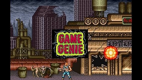 Contra 3 - The Alien Wars Game Genie (Super Nintendo)