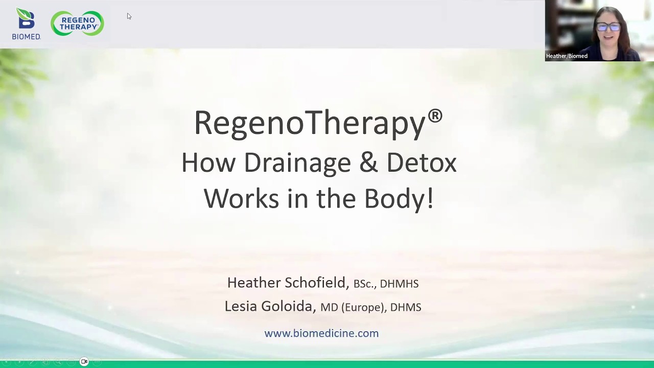Regeno Therapy® Drainage & Detox – Part 1 of 3
