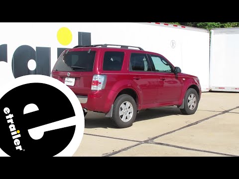 etrailer | Trailer Hitch Installation - 2009 Mercury Mariner - Draw-Tite