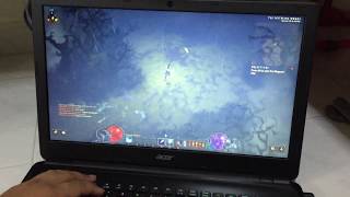 Acer Aspire E1-572G - Amd Radeon R5 M240 Diablo 3 gameplay