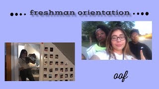 FRESHMAN ORIENTATION VLOG/GRWM🤪🤩