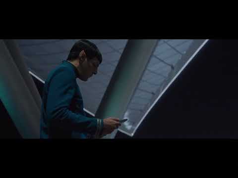 Star Trek Beyond (2016) Leonard Nimoy Tribute - Spock learns of Ambassador Spock's Passing