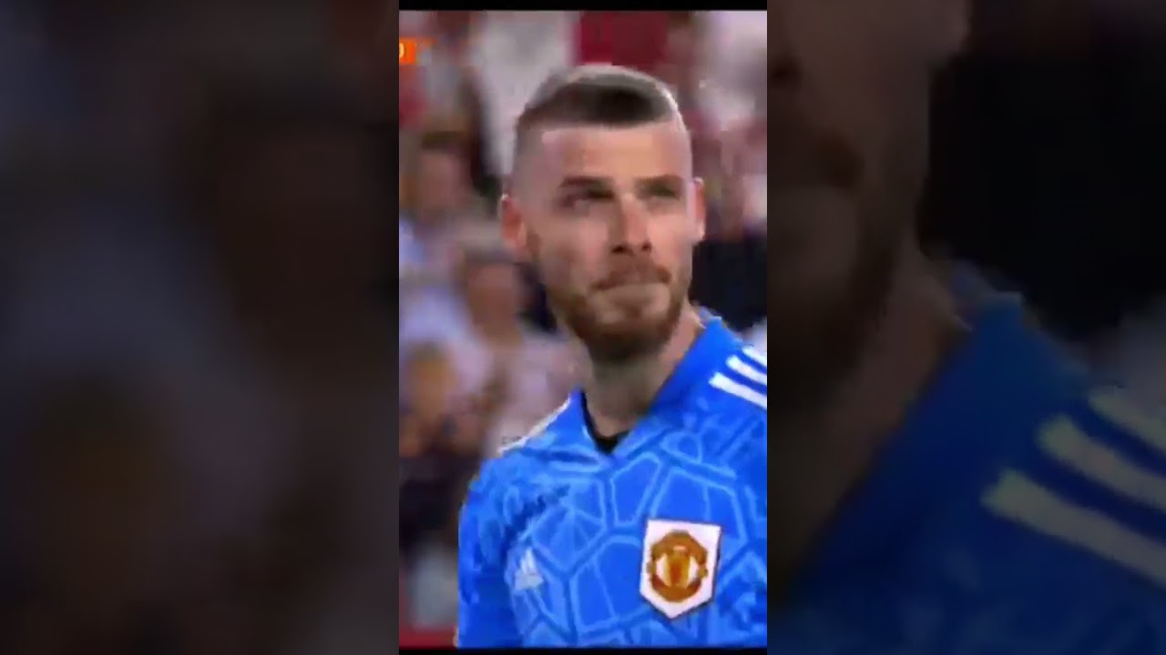De Gea's fatal mistake in the Manchester game against Sevilla# football