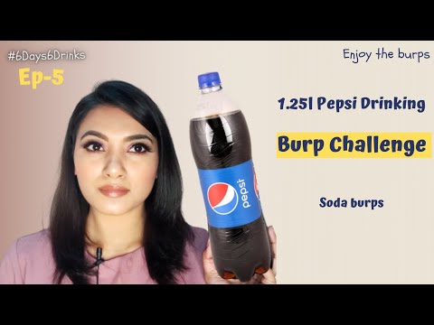 Pepsi Burp Challenge | Enjoy the burps | EP.5- #6Days6Drinks | Tips And Challenges